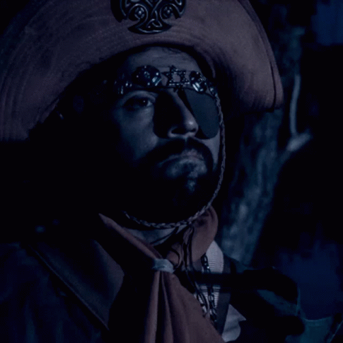 an image of a man in pirate costume