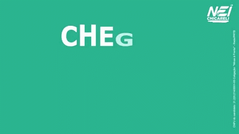a yellow yellow and green background with the words cheg