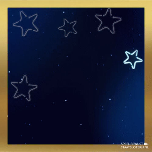 three stars on a brown background and white outline