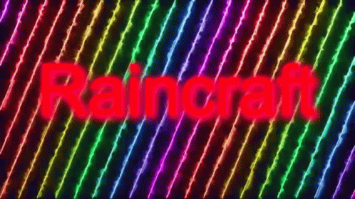 a bright neon text with some very bright lights in the background
