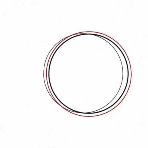 an image of a circle that is black and white