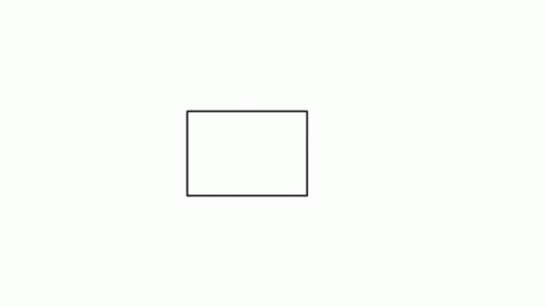 a black and white line drawing of a square