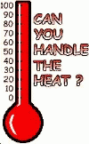 an illustration of a thermometer that says can you handle the heat?