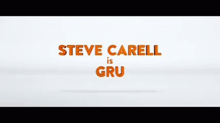 the back side of a sign saying steve careful is gru