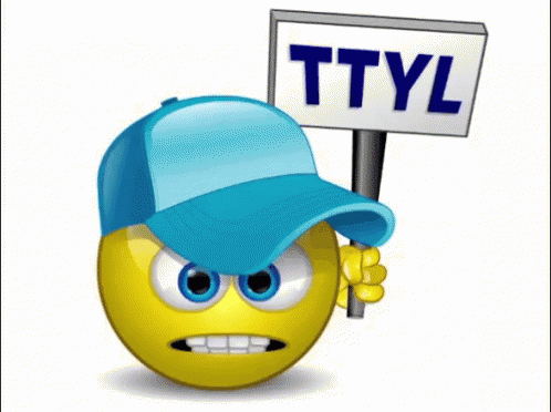 a cartoon ball with a hat on its head holding a sign