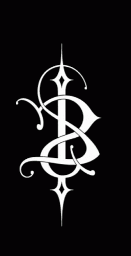 the logo for the band, the black, is shown