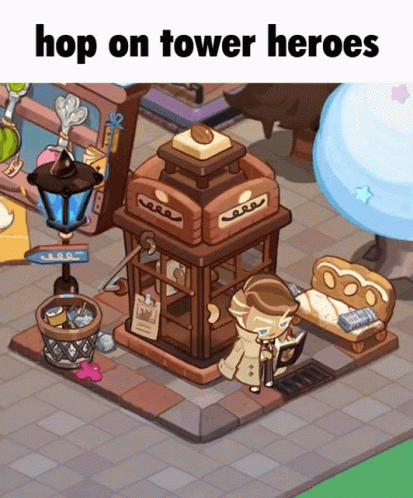 the top tower is in a cartoon picture