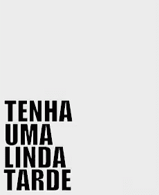 a white and black book cover with the words tenha uma linda tarade