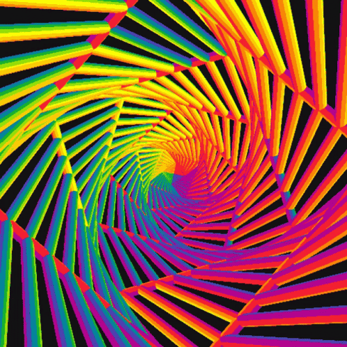a very colorful spiral shaped abstract wallpaper