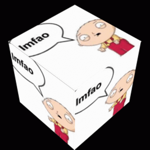 an image of a box with a sign saying ima and two speech bubbles