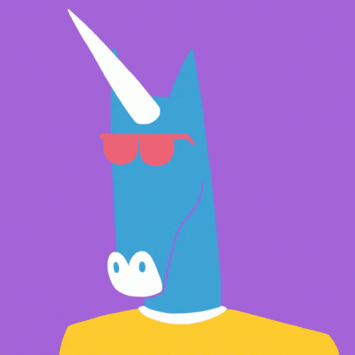 an illustration of a horse wearing sunglasses