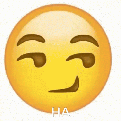 a happy face has an emojth on it