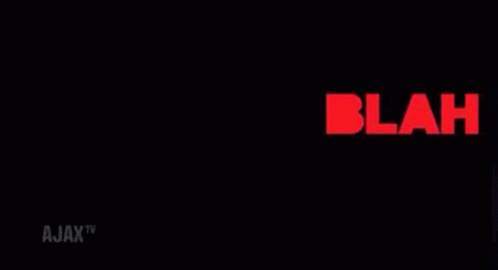the name blax on a black background