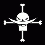 a skull and cross bones are on the same symbol