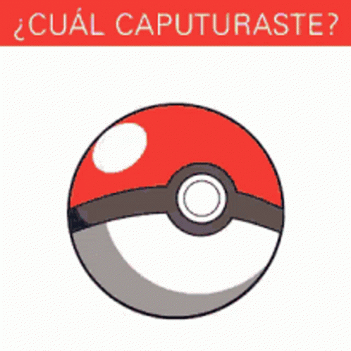 a blue and white pokemon ball with the text actual capture?