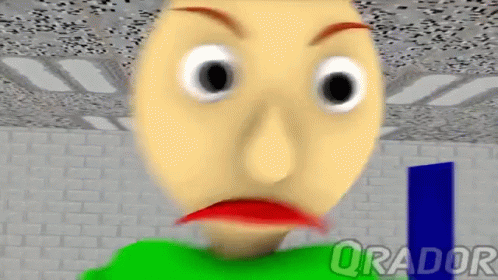a 3d animated drawing of a man in green shirt