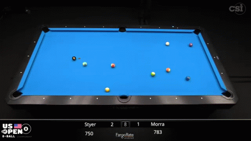 the pool table is made from a pool cloth