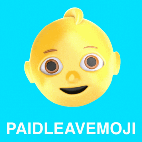 a close up of a cartoon character near the words paile lavemoji