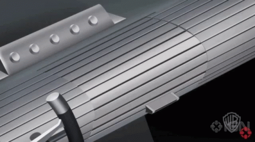an illustration of an aluminum slat fence with an electrical strip running underneath