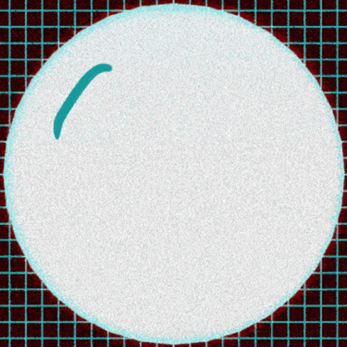 an illustration of a circle on tiled paper