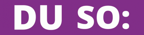 a white, lettered name over purple