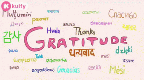 a poster that reads thank to the grateful