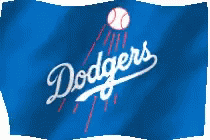 a drawing of a baseball field and the word dodgers on it