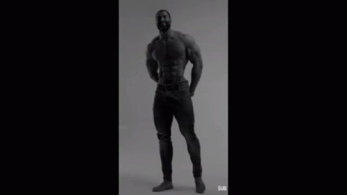 a 3d image of a man without a shirt and pants