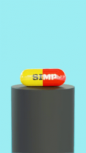 a pill sitting on top of a pedestal