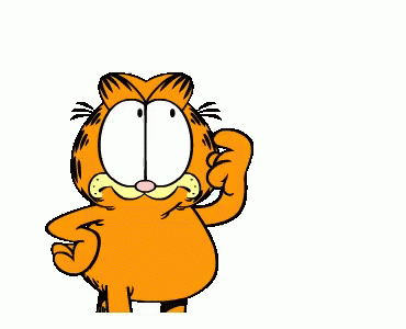 an image of the character garfield from garfield