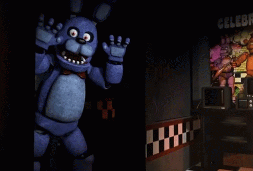 two screens from the animated cartoon five nights of halloween