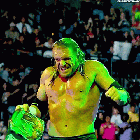an image of a wrestler with  on