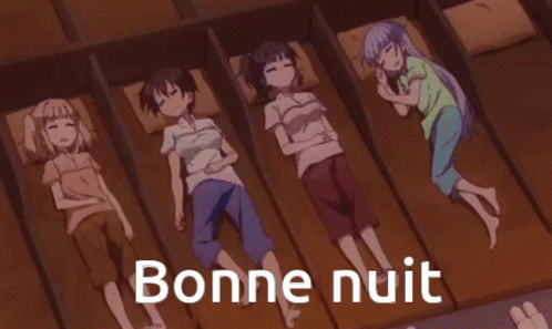 cartoon image of nine people with text saying bonnie nut