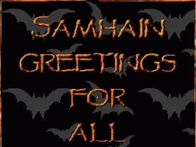 a video game poster that says, samhan greetings for all