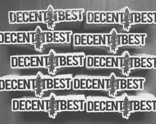 stickers that say'the best'and are made from paper