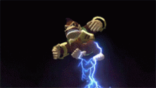 this is an image of a lightening man