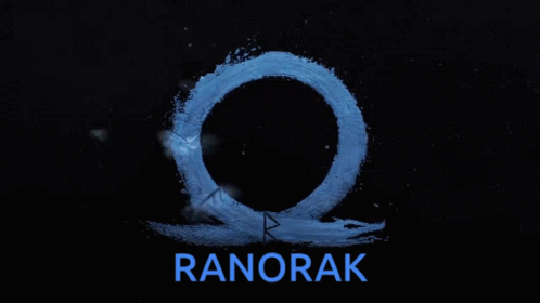 a circular piece that is next to the words ranork