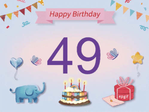 a happy birthday card for 495