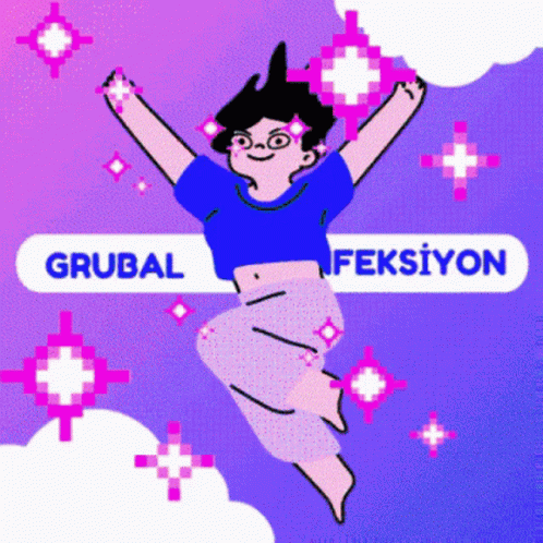 a graphic of the word grubal freissyon