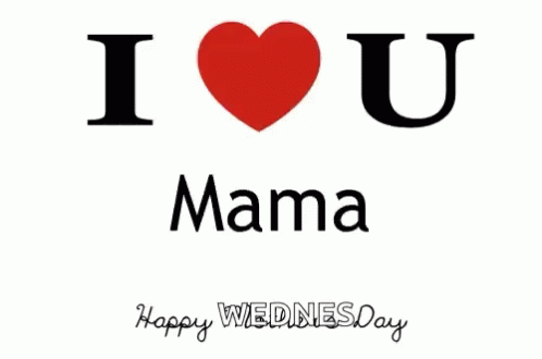 i love you mama, happy marriage day