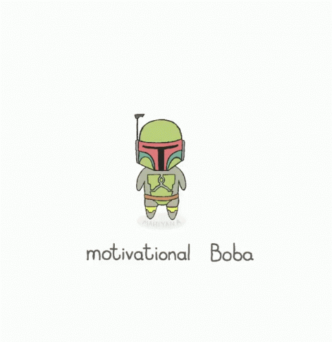 the boba star wars character is sitting in a space shuttle suit