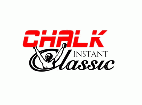 a picture of a logo for chalk instant classic