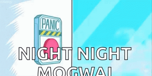 an advertit for pano's night mogwai is shown