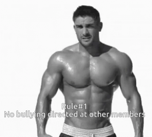 male bodybuilde model shirtless and without underwear
