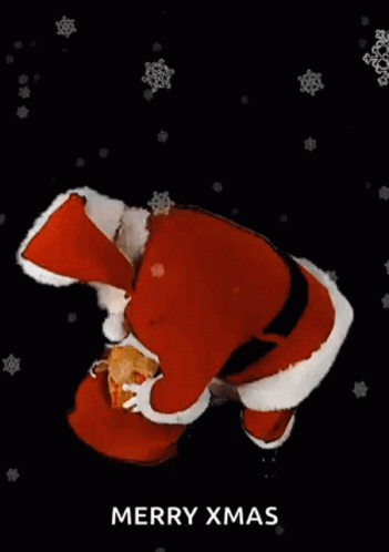 a close - up of the santa clause suit in this screen graber