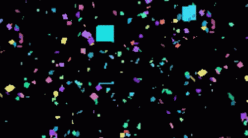 an image of colored and confetti background
