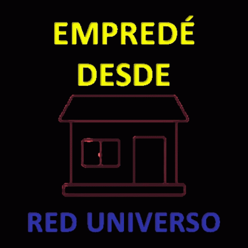 the words empede desde, red universo in green