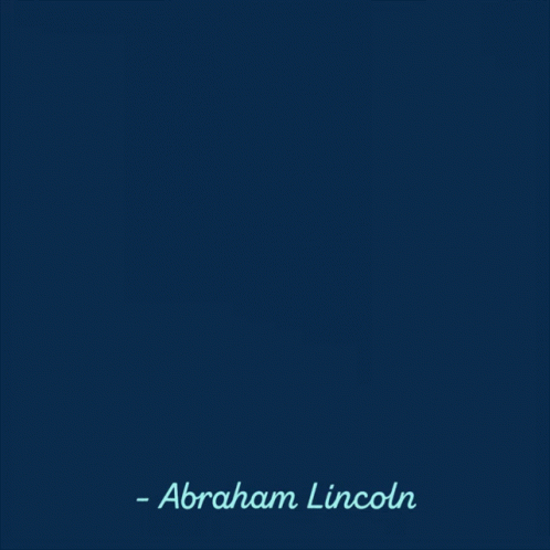 a picture of a quote from aham lincoln about being aware in the truth