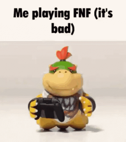 the t v - me playing fnf it's bad