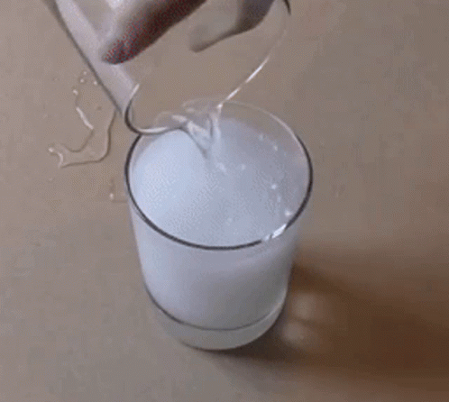 a blender with a glass of white stuff next to it